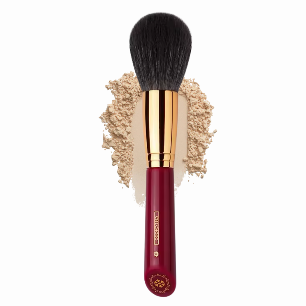 Cọ Phủ Phấn Tán Phấn Nén/Phấn Bột CHICHODO All Over Face Brush C103 Lông Mềm Bám Phấn